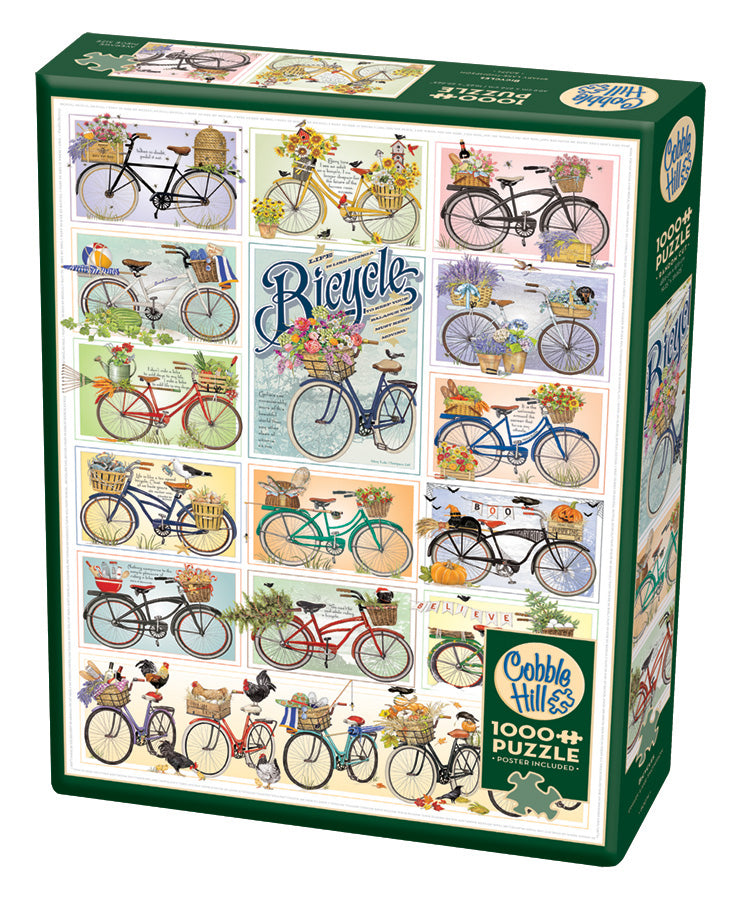 Bicycles 1000pc Puzzle