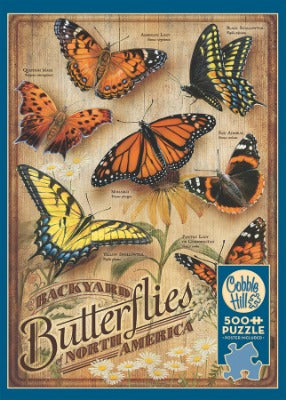 Backyard Butterflies 500pc Puzzle