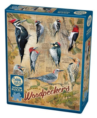 Noteable Woodpeckers 500pc Puzzle
