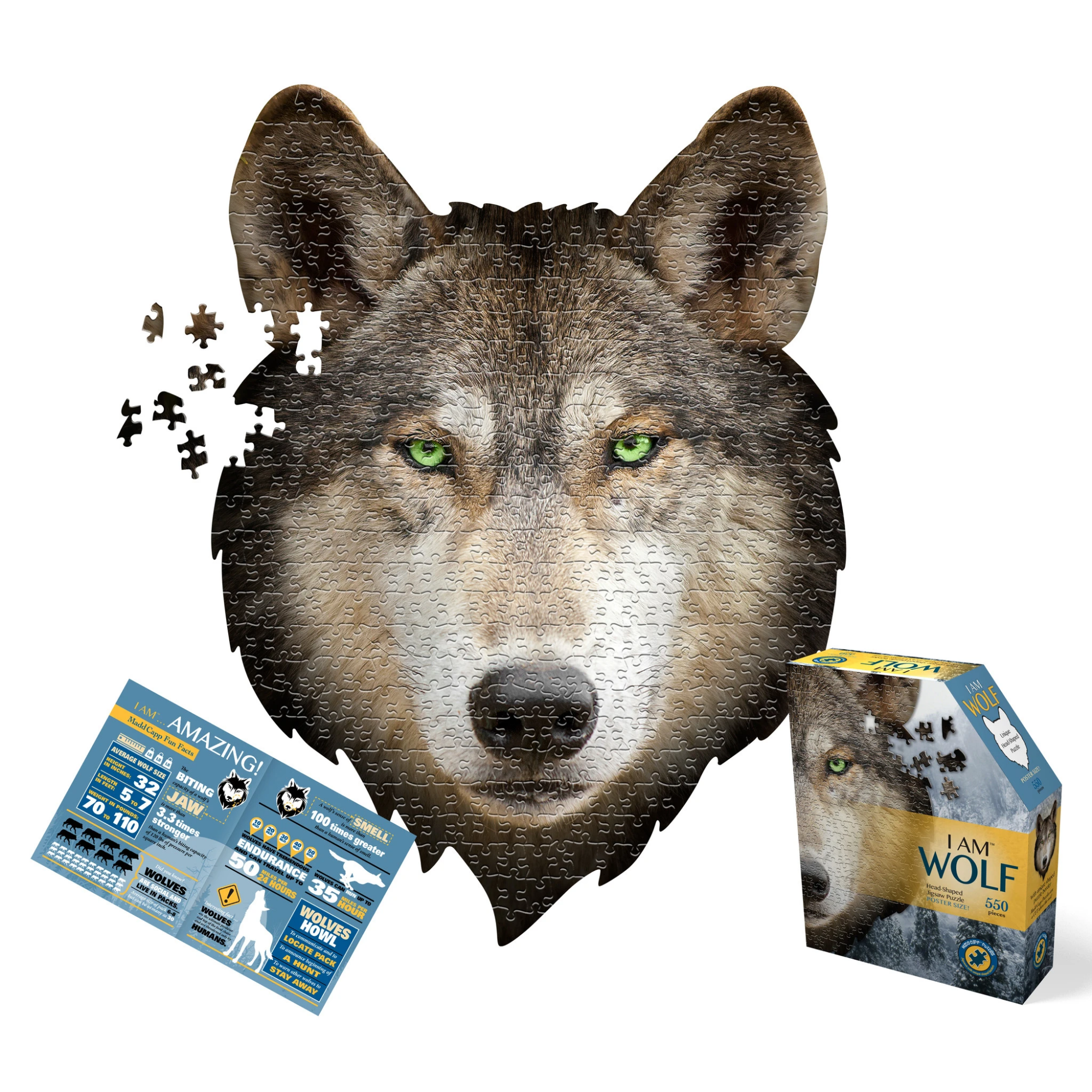 I Am Wolf 550pc Puzzle
