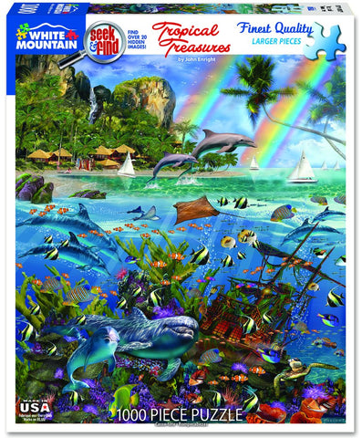 Tropical Treasures 1000pc Puzzle
